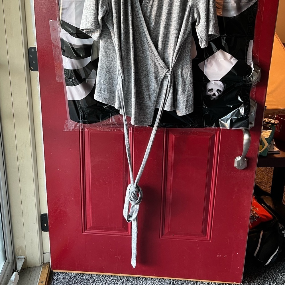 𝅺PLUS Size Wrap Sweater - Picture 4 of 7